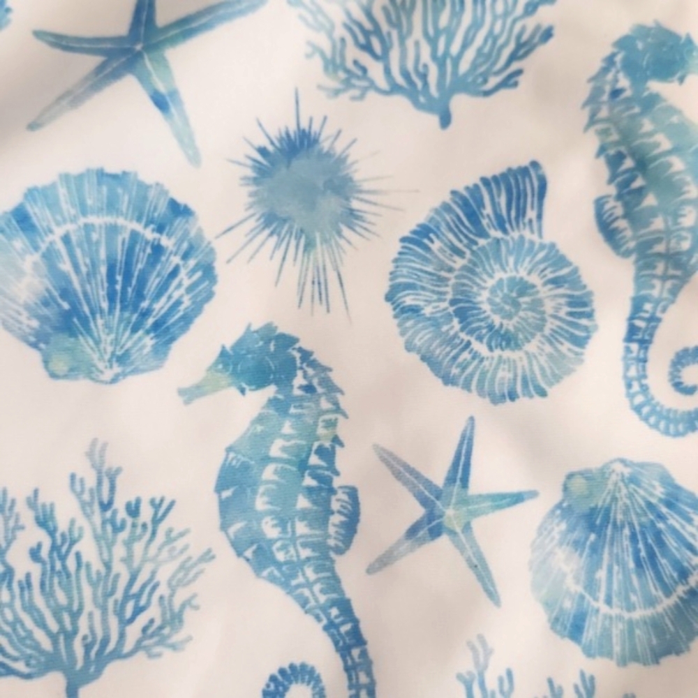 NWT AQUA | One Shoulder Sealife Swimsuit - Picture 4 of 8